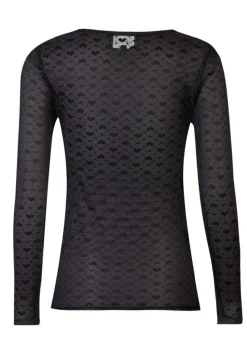 Best Liberte Isa Ls Lace Blouse 21345 Black Small Big Hearts