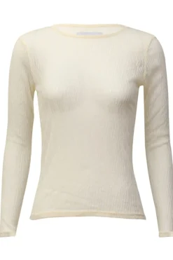 Discount Liberte Isa-Ls-Lace-Blouse 21345 Creme Lines