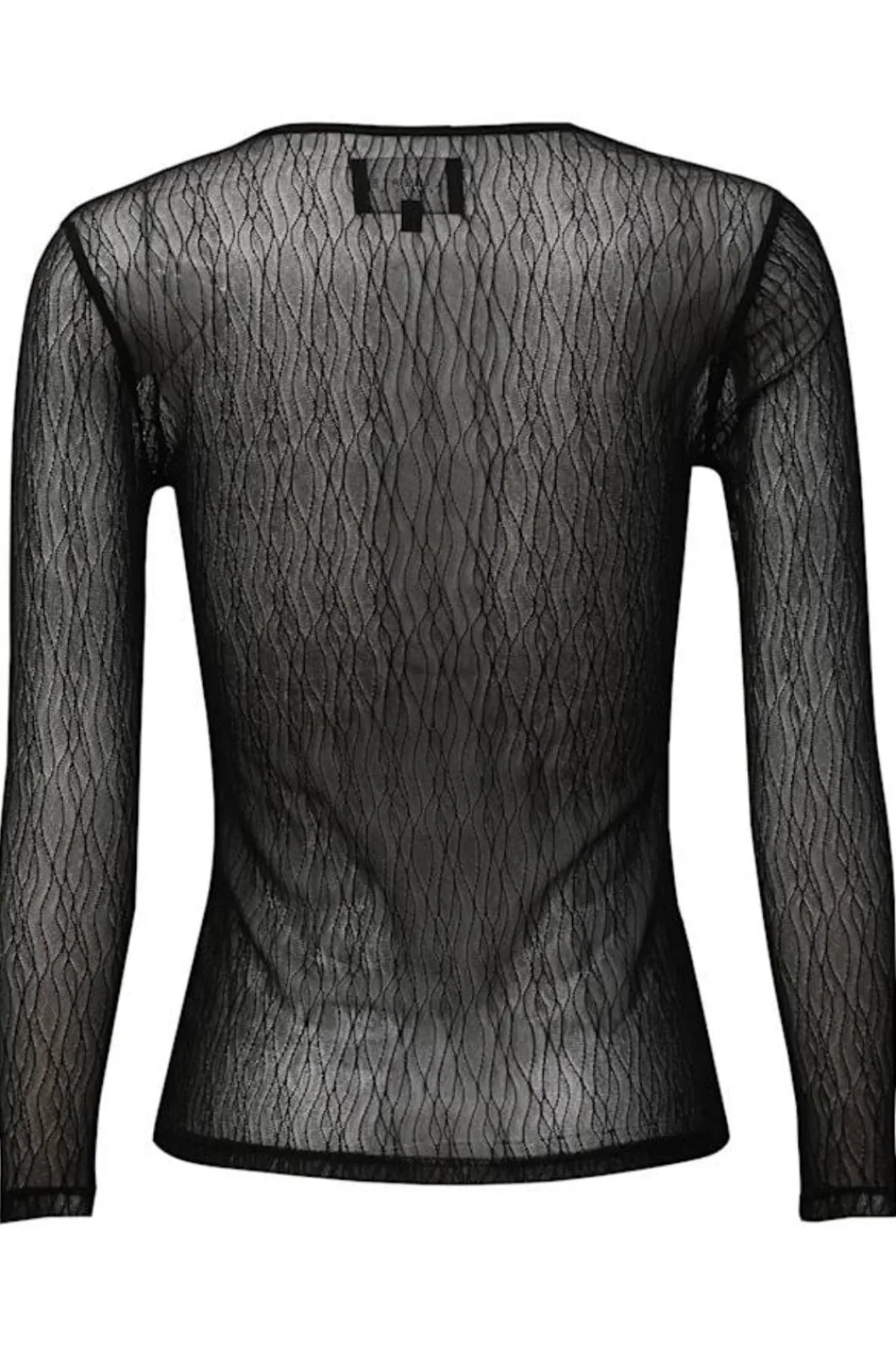 Sale Liberte Isa-Ls-Lace-Blouse 21345 Black Lines