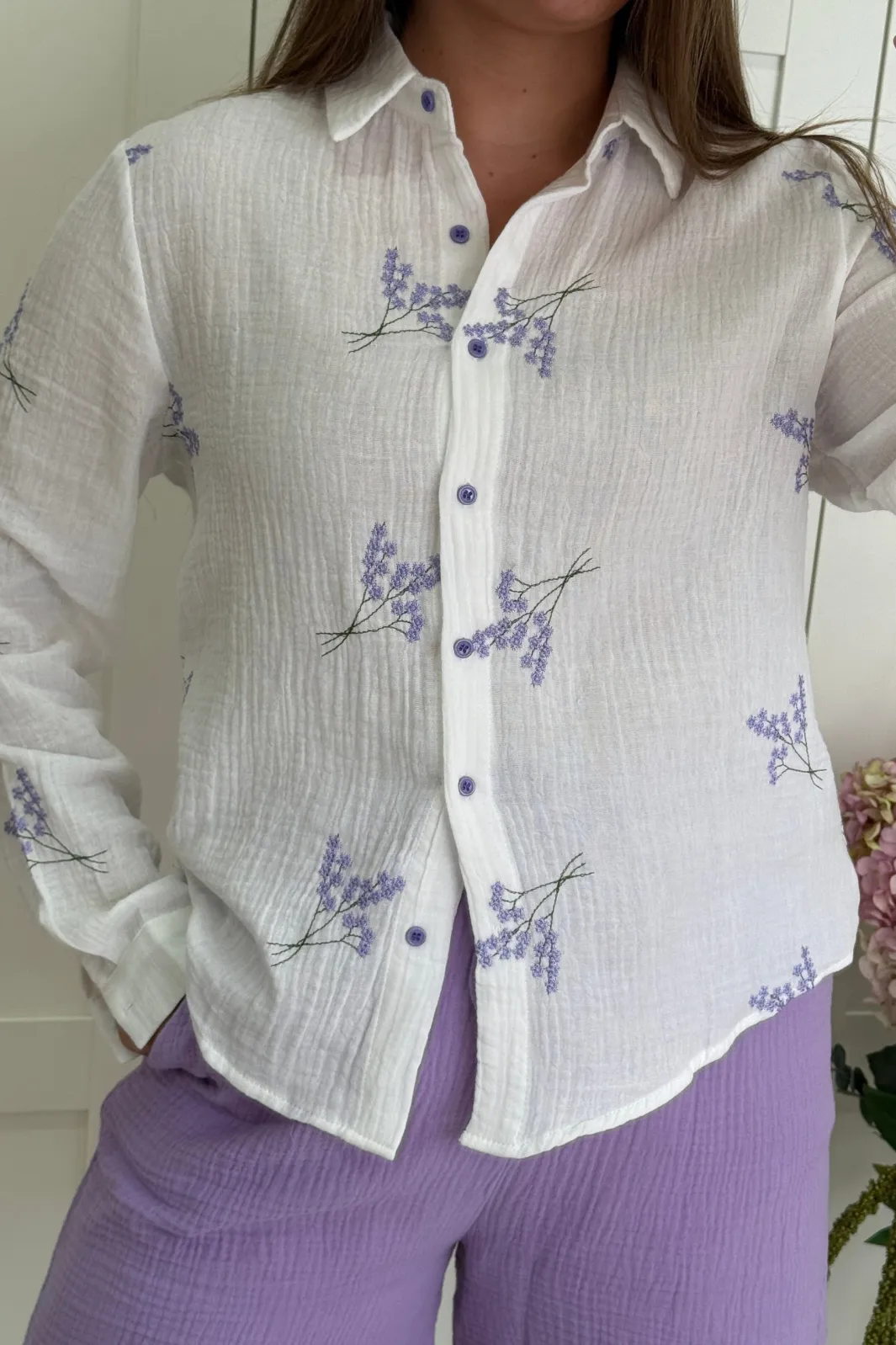 Discount A-bee Isla Skjorte White