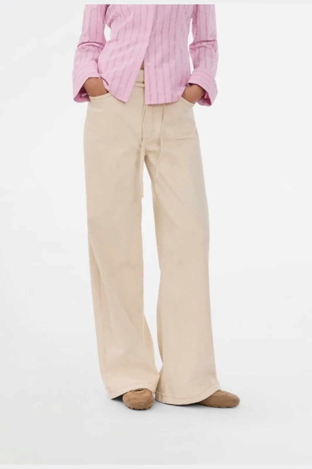 New Modström Isoldemd Solid Pants 58524 100
