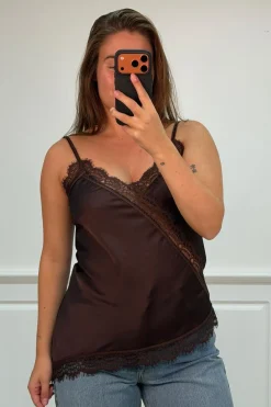 New A-bee Ivanka Top Chocolate