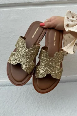 New Copenhagen Shoes Ivy 013 Gold Glitter