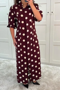 Online A-bee Ivy Dress Chocolate