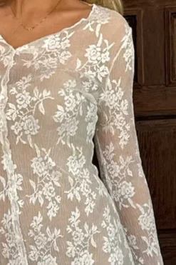 New BYIC Ivyic Dress 2617 White Lace