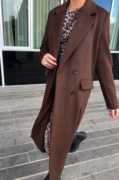 New Noella Jaci Coat 674 Chocolate