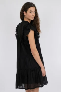 Sale Neo Noir Jamma S Voile Dress Black