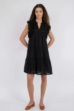 Sale Neo Noir Jamma S Voile Dress Black