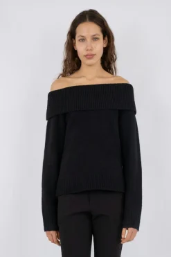 Outlet Neo Noir Jane Knit Blouse Black