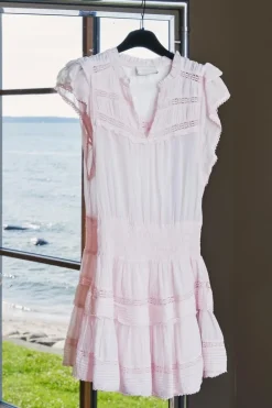 Sale Neo Noir Jarmy S Voile Dress Light Pink