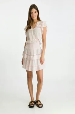 Sale Neo Noir Jarmy S Voile Dress Light Pink