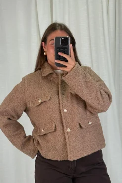 Hot A-bee Jasmin Jacket Camel