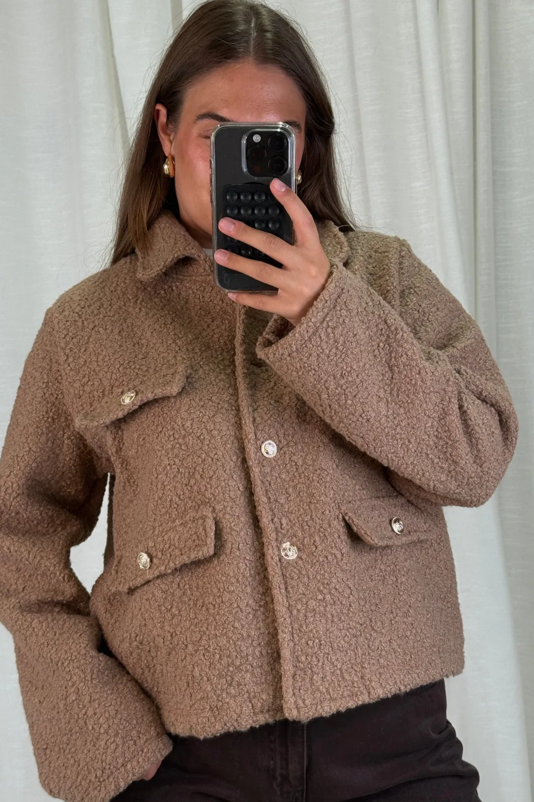 Hot A-bee Jasmin Jacket Camel
