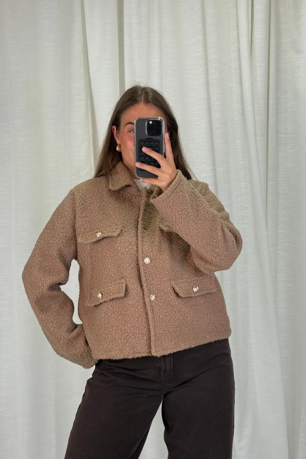 Hot A-bee Jasmin Jacket Camel