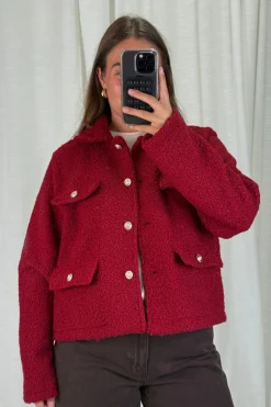 Best A-bee Jasmin Jacket Burgundy