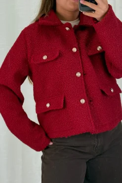 Best A-bee Jasmin Jacket Burgundy