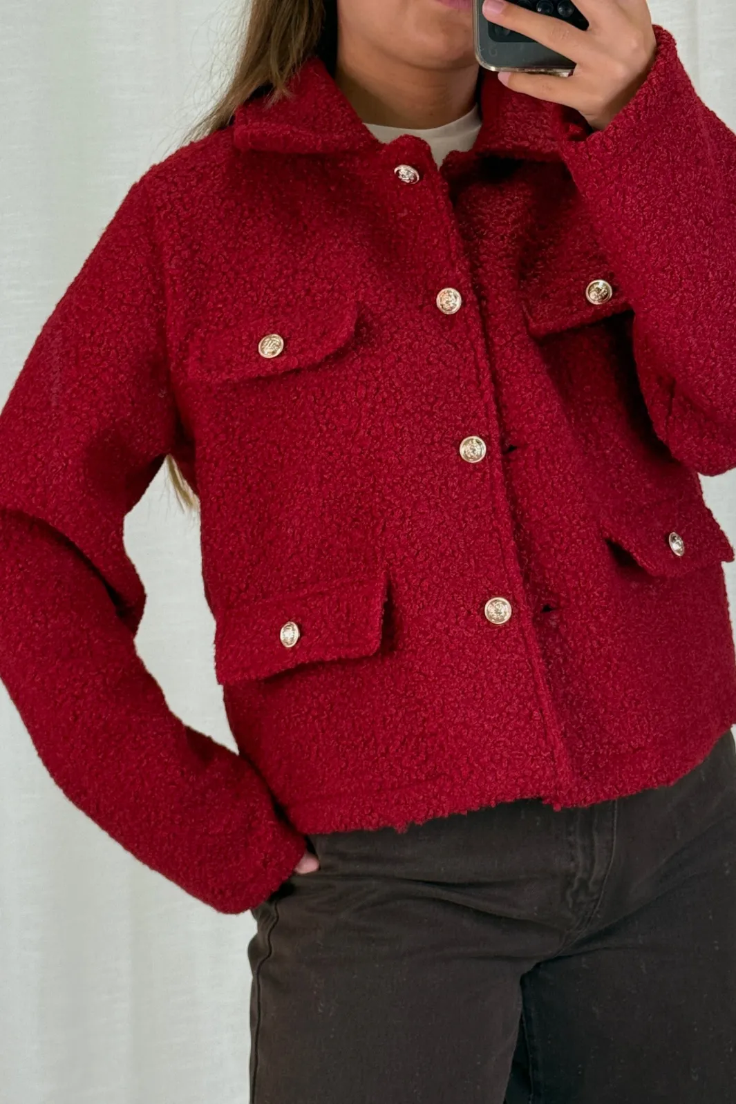 Best A-bee Jasmin Jacket Burgundy