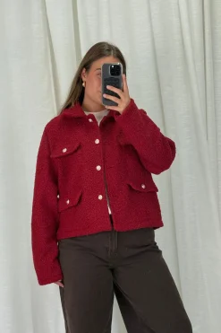 Best A-bee Jasmin Jacket Burgundy
