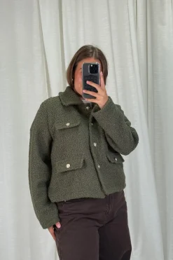 Discount A-bee Jasmin Jacket Khaki
