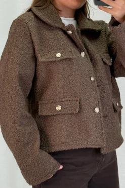 New A-bee Jasmin Jacket Dark Brown