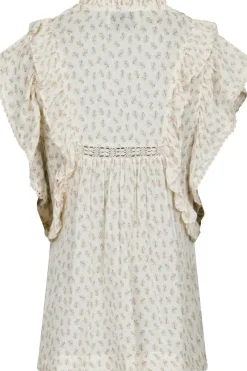 Online Neo Noir Jayla Basic Blossom Top Creme