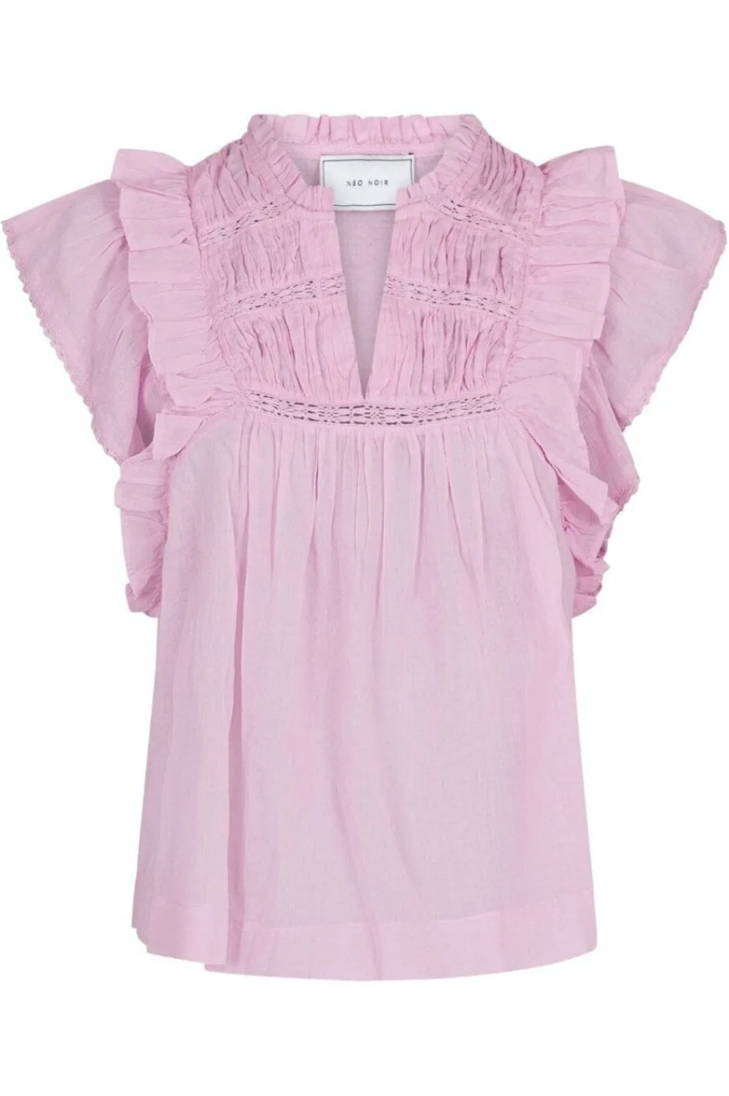 Outlet Neo Noir Jayla S Voile Top ROSE