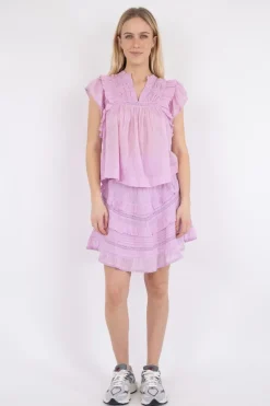 Outlet Neo Noir Jayla S Voile Top ROSE