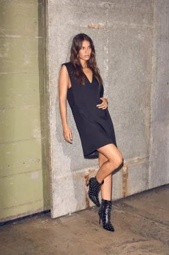 Online Haute L'Amitié Jazzy Spencer Dress HL10330 Black