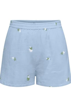 Outlet JDY alba Shorts 4941513 Cashmere Blue Embroidery