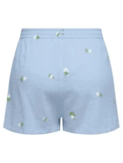 Outlet JDY alba Shorts 4941513 Cashmere Blue Embroidery