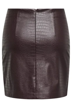 Clearance JDY alexa Croco Skirt 4887532 Fudge