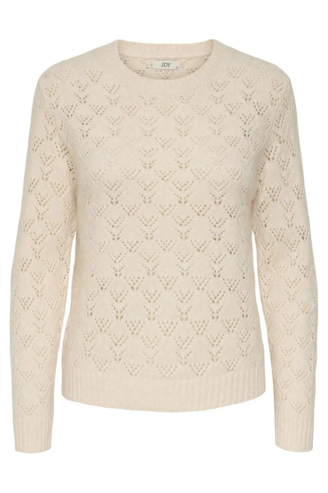 Best JDY amanda Life L/S O-Neck Pullover Knt 4838864 Whitecap Gray