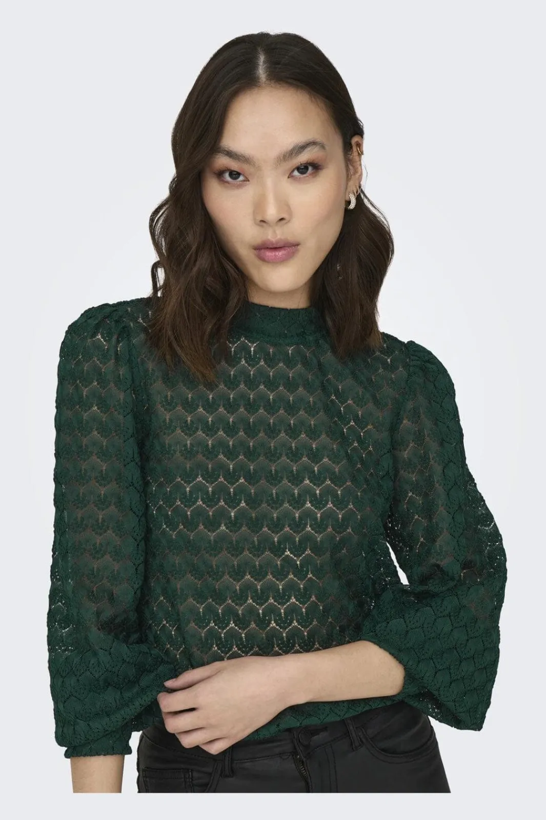 Sale JDY avery L/S Lace Top 4381103 Scarab