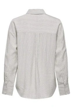 Best JDY barlie Life L/S Shirt Dia 4905940 Cloud Dancer Black