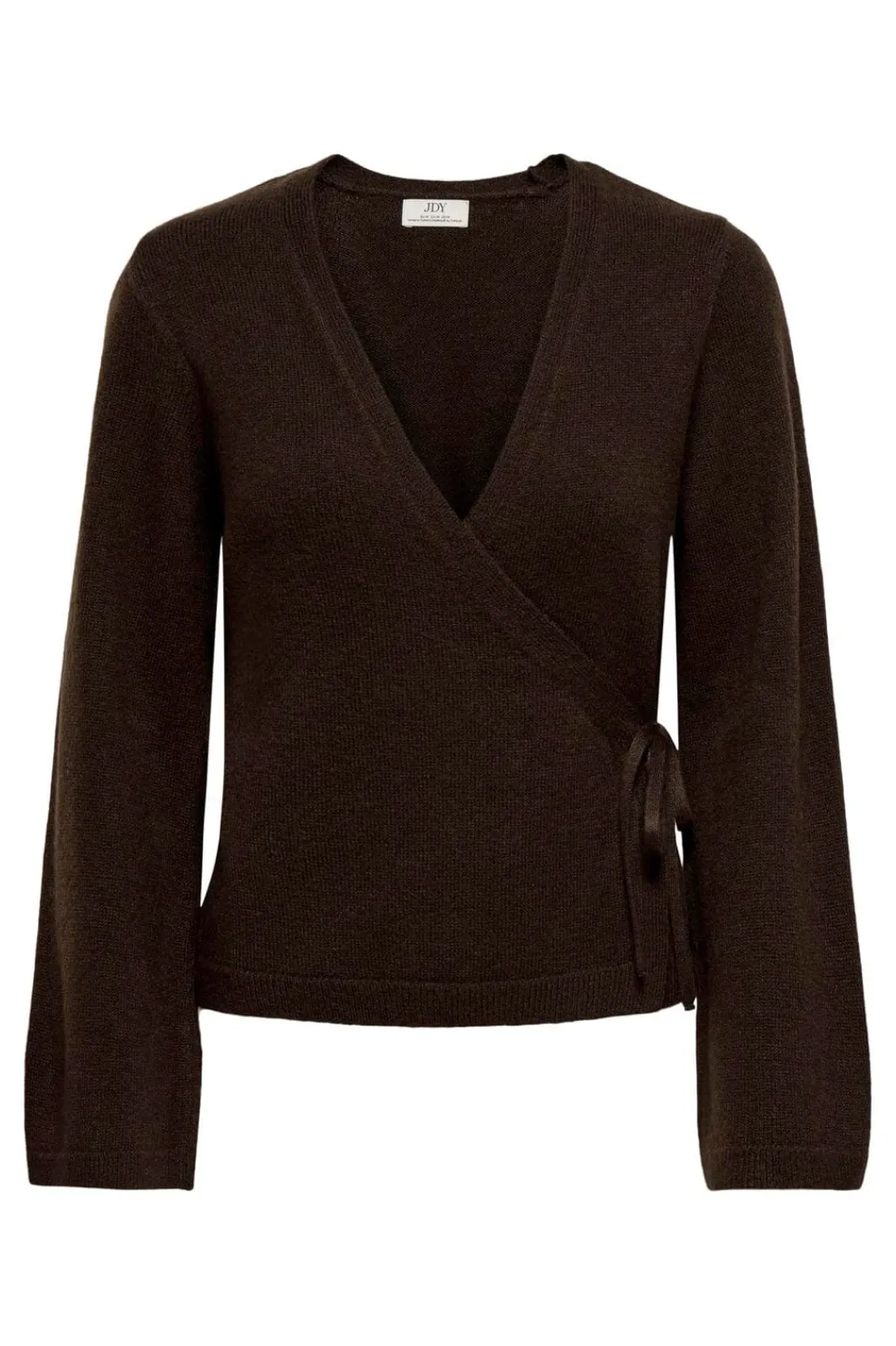 Sale JDY becky L/S Wrap Cardigan Knt 5101882 Mole Melange
