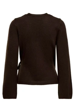Sale JDY becky L/S Wrap Cardigan Knt 5101882 Mole Melange