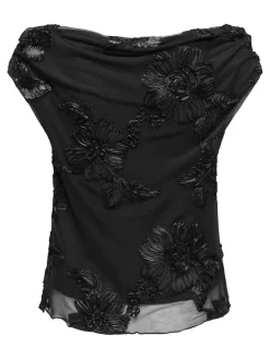 Online JDY casablanca S/L Off Shoulder Top 5069403 Black