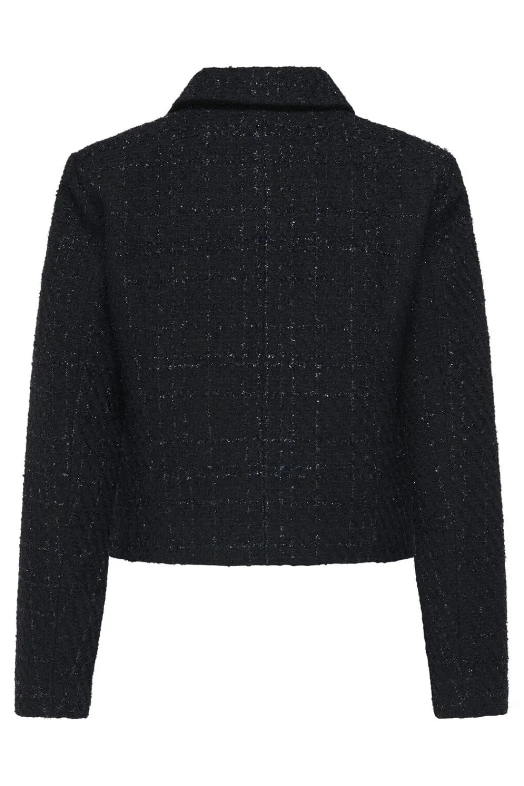 Clearance JDY denver L/S Boucle Blazer Tlr 4846254 Total Eclipse Lurex Boucle