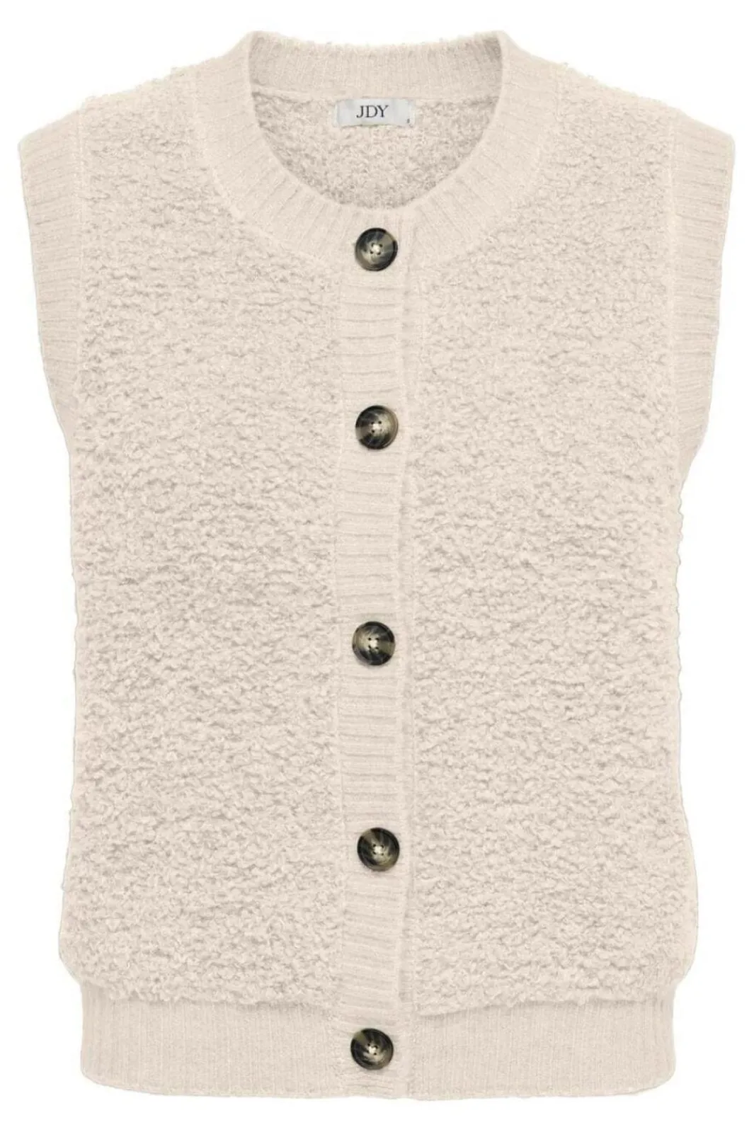 Outlet JDY eira Life S/L On Button Vest Knt 4931979 Birch