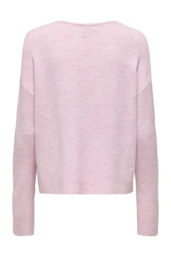 Best JDY elanora L/S V-Neck Pullo. Knt 4906533 Fragrant Lilac Melange