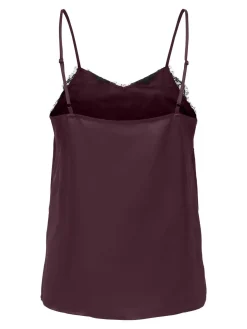 Discount JDY elly Lace Singlet 5079427 Winetasting