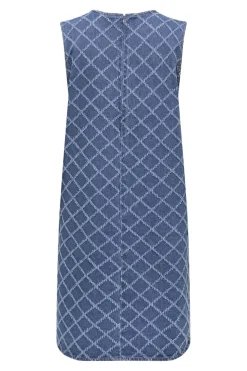Outlet JDY emilie-Sabrina S/L Dress 4878750 Medium Blue Denim