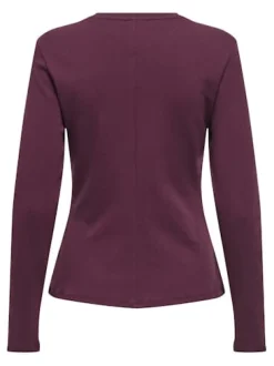 JDY eva L/S Top 5034424 Windsor Wine