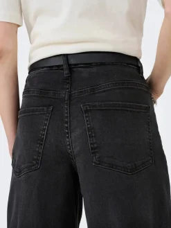 New JDY felina-Fina Wide Blk Jeansdnm 4775461 Black Denim