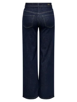 Hot JDY felina-Fina Wide Rinse Jnsdnm 4840357 Dark Blue Denim Rinse Blue Denim