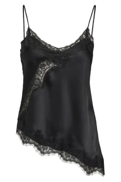 Outlet JDY fifi S/L Asym Lace Singlet 5069508 Black
