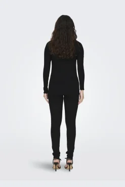 Discount JDY fransiska Life L/S Hi-Nck Top Jr 3600771 Black