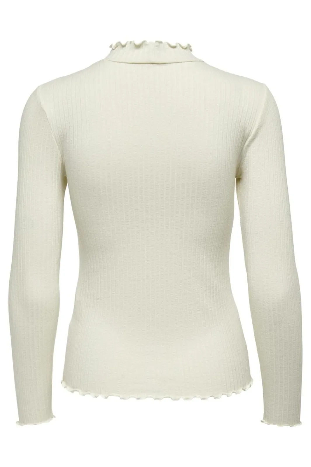 Best JDY fransiska Life L/S Hi-Nck Top Jr 4048245 Whitecap Gray
