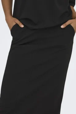 Online JDY geggo Life Maxi Skirt 4890315 Black
