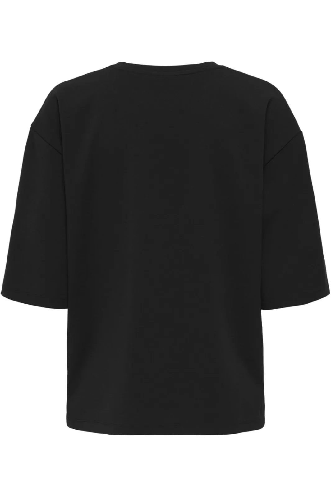 New JDY geggo Ss O Neck Loose Top 4901911 Black